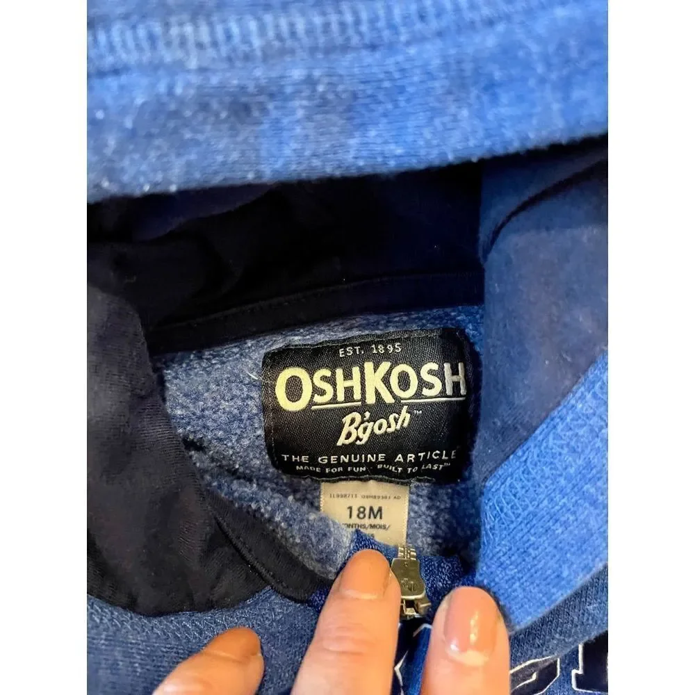 Oshkosh boys 18 months nwt polo and sweatshirt bundle